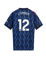 Arsenal Jurrien Timber #12 Vieraspaita 2025-26 Lyhythihainen